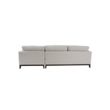 5. Luxurious and elegant Oxford Right Sectional Sofa - Travertine Cream
