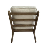 3. "Medium-sized image of the Yale Arm Chair - Performance White showcasing its elegant design"