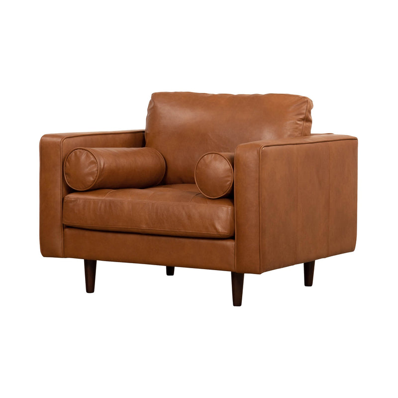 1. "Georgia Club Chair - Oxford Spice with luxurious upholstery and classic design"