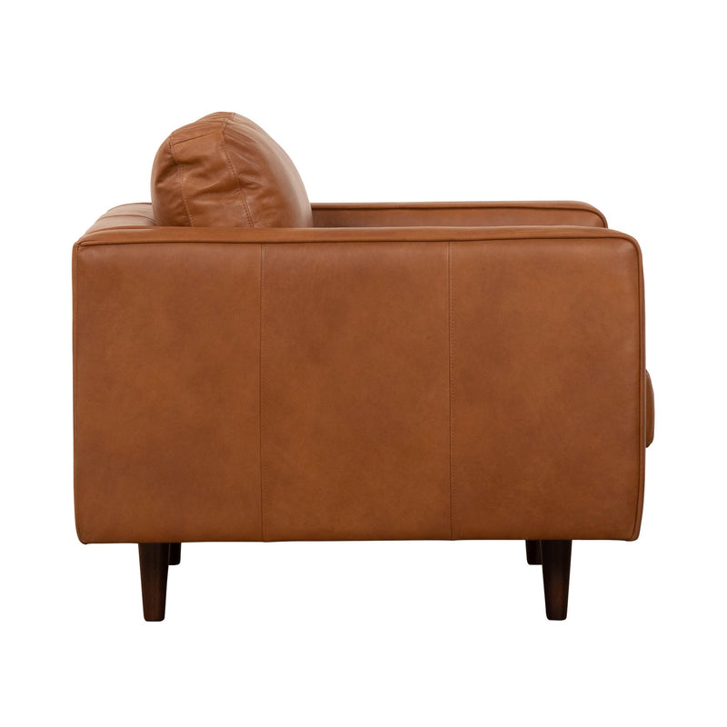 3. "Medium-sized Georgia Club Chair - Oxford Spice in a warm and inviting color"