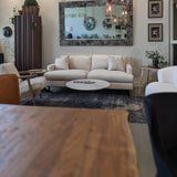 8. Martha Sofa - Beach Alabaster with plush seating and supportive backrest