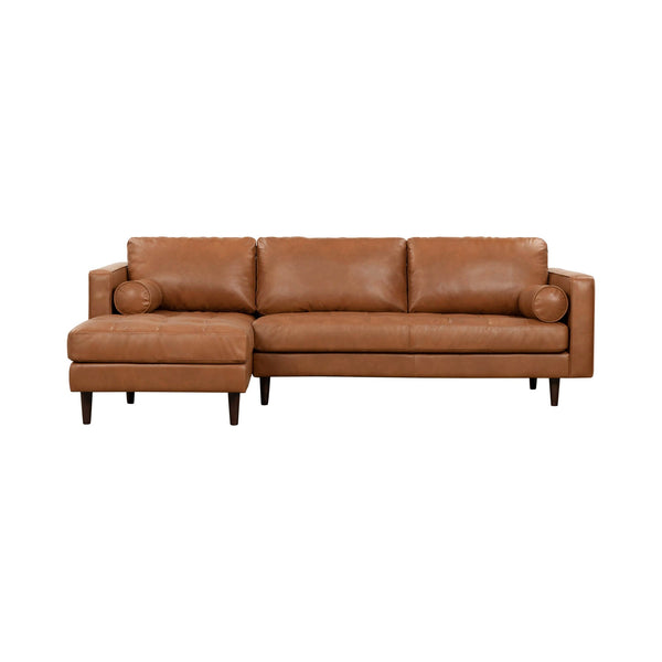 2. "Comfortable and stylish Georgia Left Sectional Sofa - Oxford Spice for your living room"
