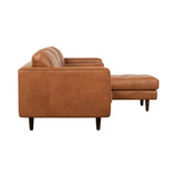 3. "Oxford Spice Georgia Right Sectional Sofa with spacious seating"
