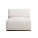 2. "Comfortable Armless Chair for Premium Modular Furniture"