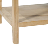 8. "Enhance your space with a natural rattan side table"