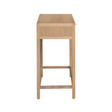 4. "Handcrafted Rattan Console Table - Natural, showcasing intricate weaving and attention to detail"