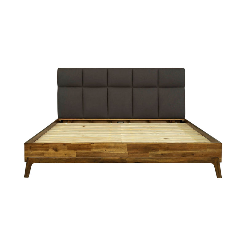4. "Luxurious Remix King Bed with spacious storage drawers"