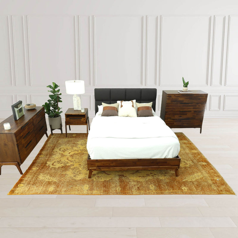 8. "Remix Queen Bed - Create a cozy and inviting atmosphere in your bedroom"