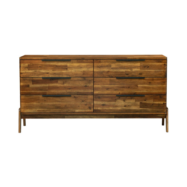 2. "Stylish and functional 6 drawer dresser"