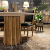 5. "Durable Sculpture Dining Table for long-lasting use"