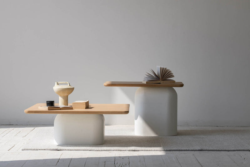 6. "Sereno Coffee Table crafted from high-quality materials for long-lasting durability"