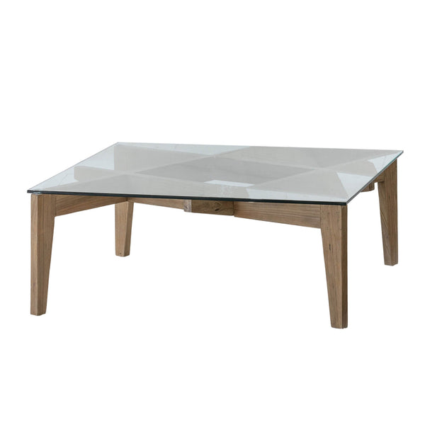 2. "Stylish Cosimo Coffee Table featuring a durable wood construction"