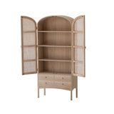 3. "Spacious Arco Tall Cabinet with ample storage capacity"