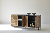 3. "Versatile Alessio Sideboard perfect for dining or living room"
