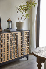 12. "Add a touch of sophistication with the Alessio Sideboard's clean lines"