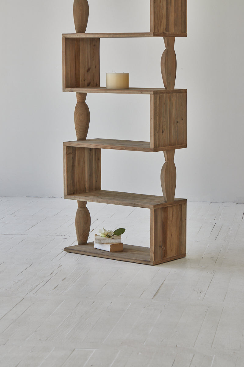 4. "Durable Polo Bookcase made from high-quality wood materials"