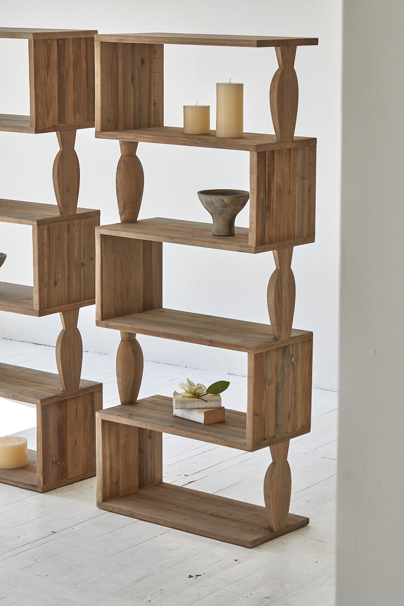 5. "Polo Bookcase with a contemporary design to complement any home decor"