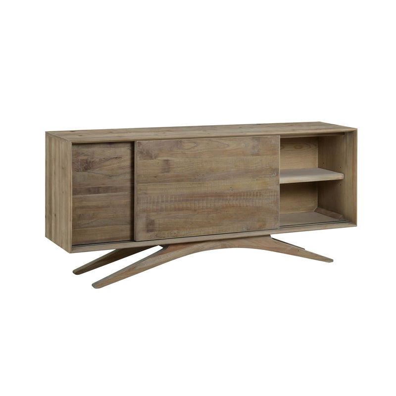 3. "Functional Meridian Sideboard with spacious drawers and a durable construction"