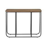 2. "Preston Console - Versatile hallway table with ample storage space"