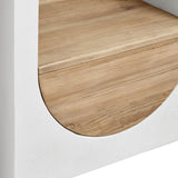 3. "Columbus Console - Contemporary Media Console with Open and Closed Storage Compartments"