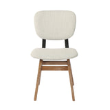 3. "Medium-sized Fraser Dining Chair - Tweed Haze for a cozy and elegant dining experience"