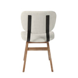 6. "Tweed Haze Fraser Dining Chair - versatile and suitable for various interior styles"