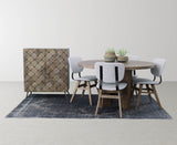 2. "Tweed Haze Fraser Dining Chair - perfect addition to any dining room"