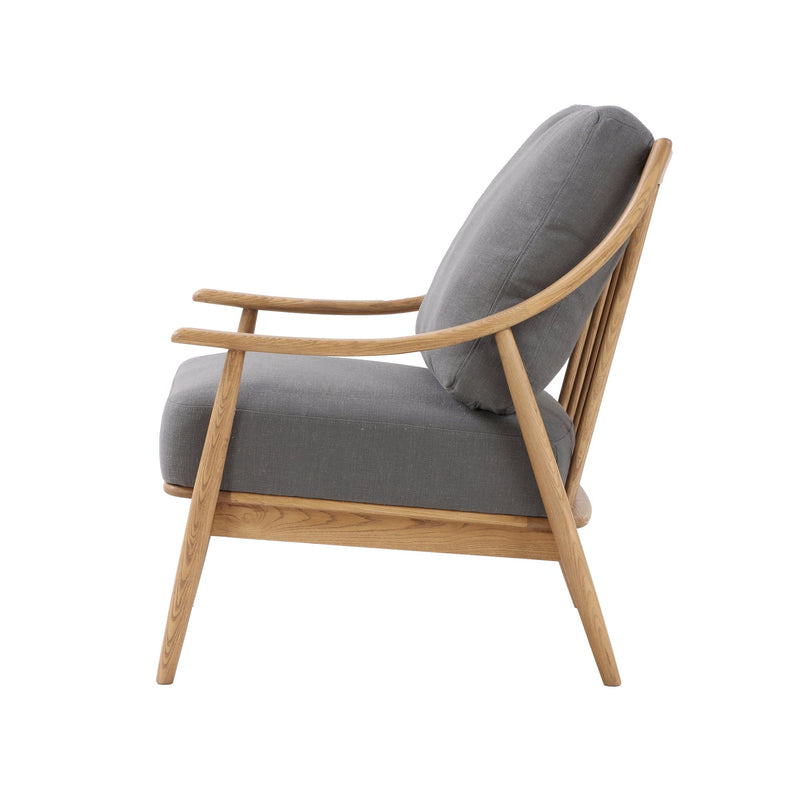 3. "Stylish Kinsley Club Chair with tufted backrest"