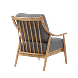 4. "Durable Kinsley Club Chair with solid wood frame"