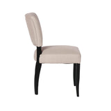 3. "Black Leg Luther Dining Chair - Modern and Sleek Design"