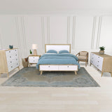 8. "Sophisticated Rosa Club Chair - Sand Boucle for a refined look"