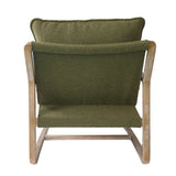 5. "Moss Boucle Huntington Club Chair - Limited Edition for cozy reading nooks"