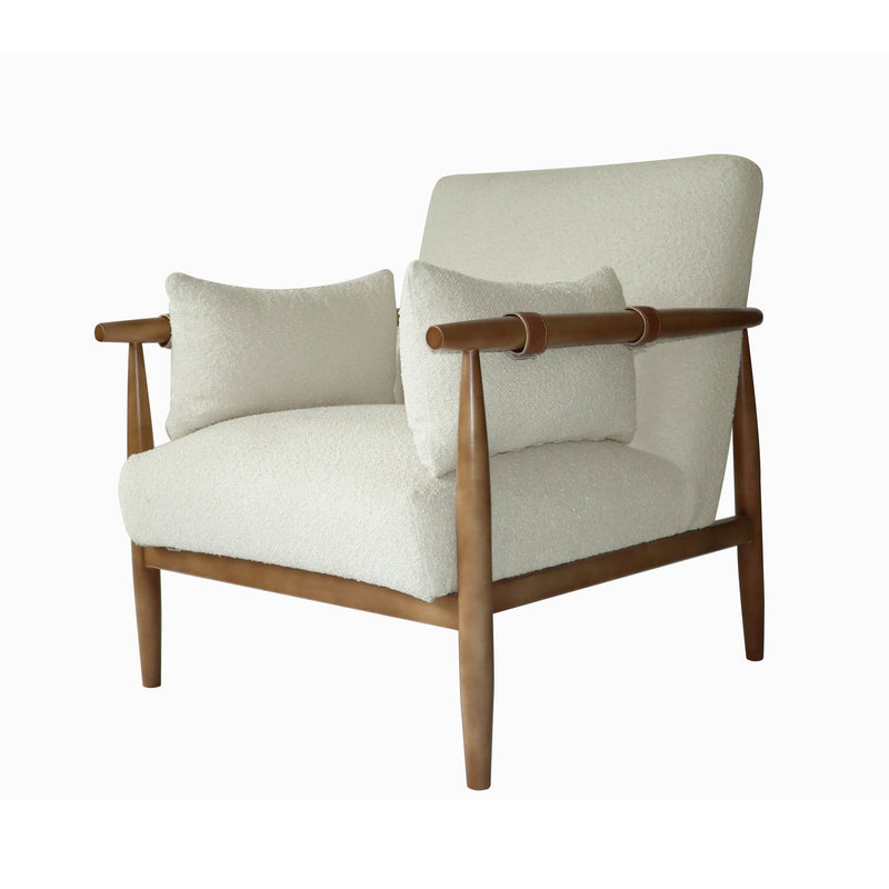 1. "Clarita Club Chair - Cloud Boucle with plush cushioning and elegant design"