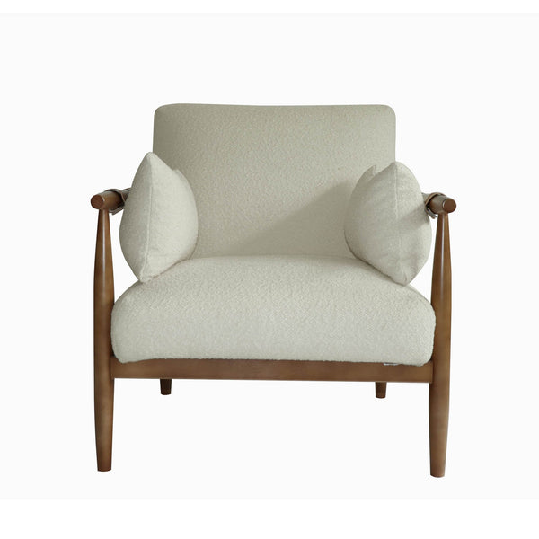 2. "Cloud Boucle Clarita Club Chair featuring comfortable seating and stylish appeal"