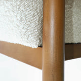 7. "Medium-sized image of the Clarita Club Chair - Cloud Boucle highlighting its sturdy construction"