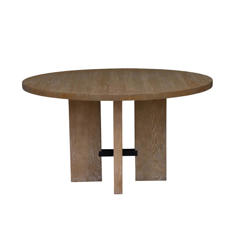 4. "Fraser Round Dining Table - Classic design that complements any interior style"