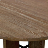 6. "Fraser Round Dining Table - Crafted from high-quality materials for durability"