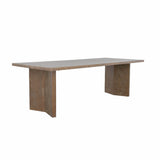 4. "Versatile Fraser Rectangular Dining Table - Ideal for both casual and formal dining settings"