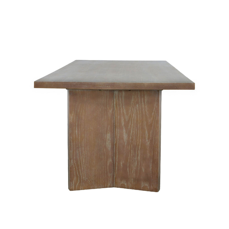 5. "Fraser Rectangular Dining Table with ample seating capacity - Accommodates up to 6 people"