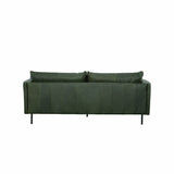 4. "Comfortable Forest Sofa - Moss Green for ultimate relaxation"