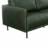 5. "Stylish Forest Sofa - Moss Green with sleek design"