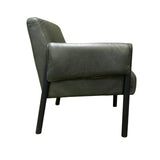 3. "Medium-sized Moss Green Forest Club Chair: Perfect for creating a cozy reading nook or relaxation spot"