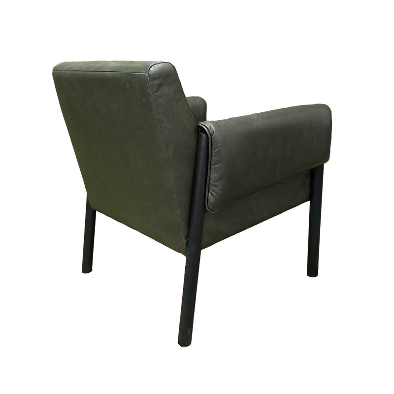 4. "Forest Club Chair in Moss Green: Experience ultimate comfort and style with this medium-sized seating option"