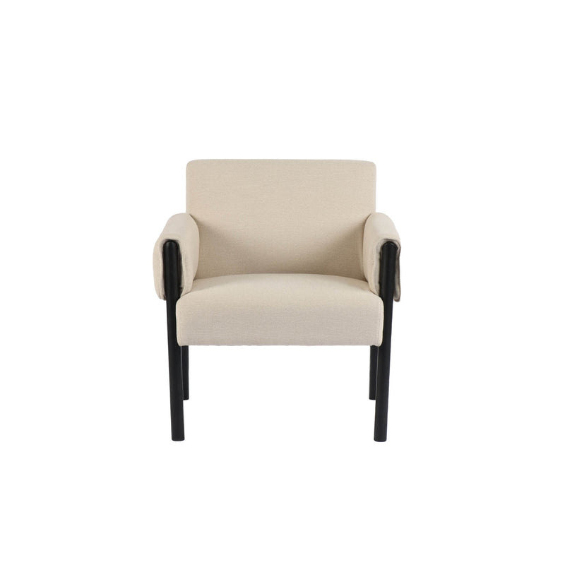 2. "Manchester Beige Forest Club Chair: Stylish and elegant addition to any home decor"