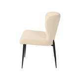 3. "Stylish Trevi Dining Chair in versatile gray fabric upholstery"