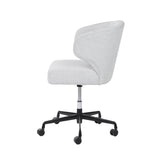 3. "Tweed Haze Otto Office Chair: Adjustable and supportive seating for long hours of work"