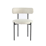 2. "Macadamia Travertine Cleo Dining Chair: Stylish and durable chair for modern dining spaces"