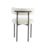5. "Cleo Dining Chair - Macadamia Travertine: Elevate your dining room decor with this chic seating option"