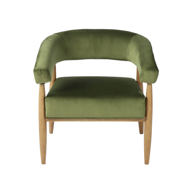 2. "Comfortable Zora Club Chair with plush cushioning"