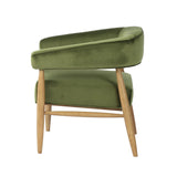 3. "Stylish Zora Club Chair with tufted backrest"